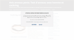 Desktop Screenshot of anneau-penis.com